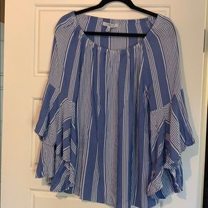 Cute striped summer blouse